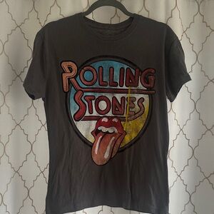 The Rolling Stones Women Graphic Tee small as is